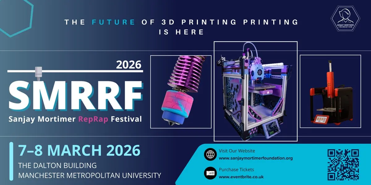 SMRRF 2026 - Sanjay Mortimer RepRap Festival
